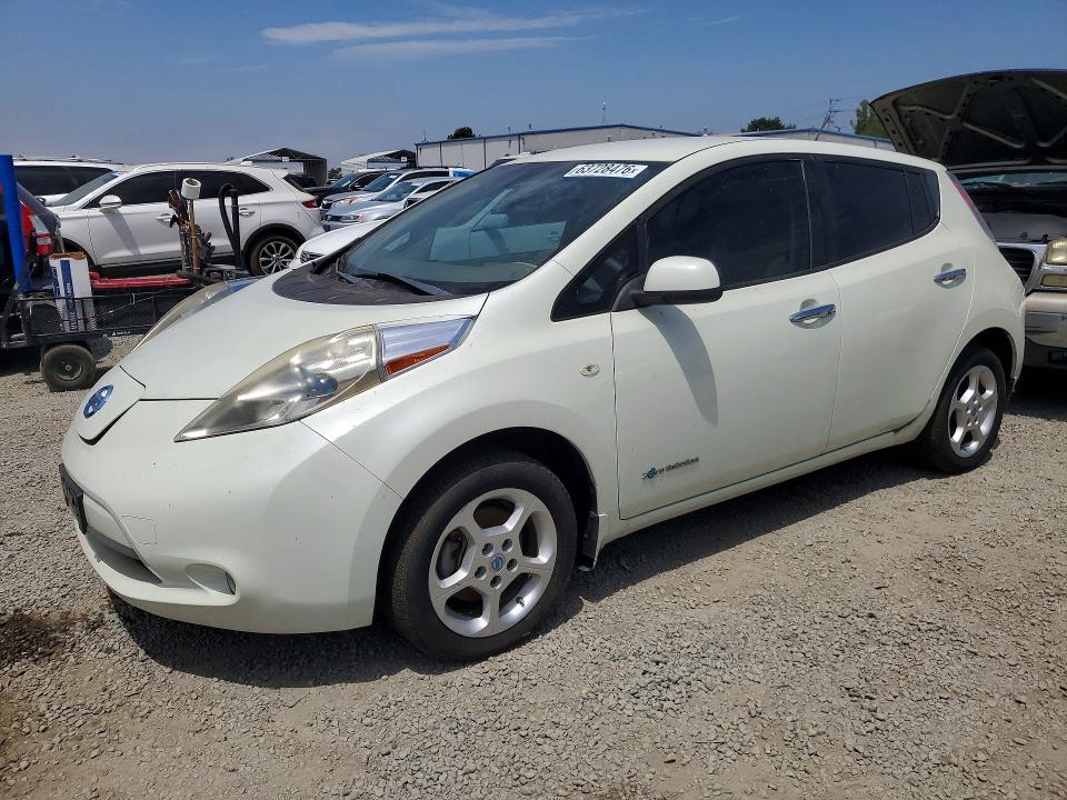 Продажа на аукционе авто 2011 Nissan Leaf, vin: JN1AZ0CP6BT001516, номер лота: 63728476