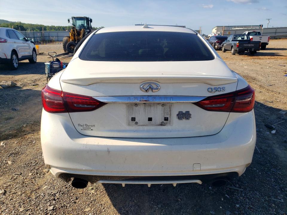 2018 Infiniti Q50 მანქანა იყიდება აუქციონზე, vin: JN1EV7AP7JM364103, აუქციონის ნომერი: 66791486