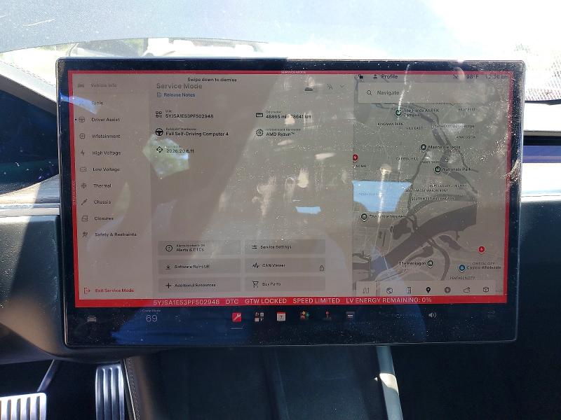 Aukcja sprzedaży 2023 Tesla Model S, vin: 5YJSA1E53PF502948, numer aukcji: 63665956