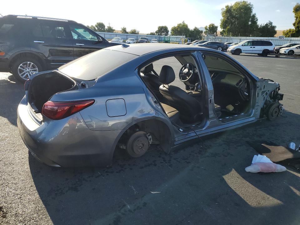 2021 Infiniti Q50 მანქანა იყიდება აუქციონზე, vin: JN1EV7AP3MM705176, აუქციონის ნომერი: 64222676
