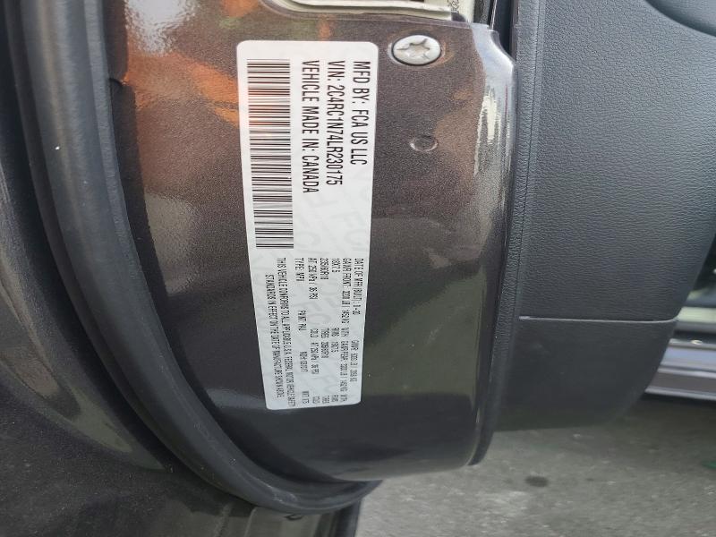 Aukcja sprzedaży 2020 Chrysler Pacifica, vin: 2C4RC1N74LR230175, numer aukcji: 66472206