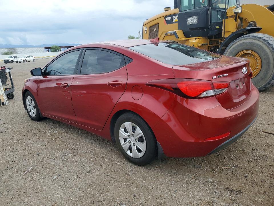 64150346 :رقم المزاد ، 5NPDH4AE3GH667511 vin ، 2016 Hyundai Elantra مزاد بيع