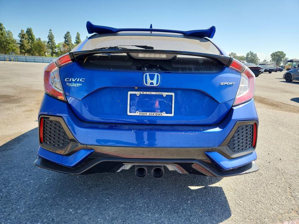 66576646 :رقم المزاد ، SHHFK7H44HU202744 vin ، 2017 Honda Civic مزاد بيع