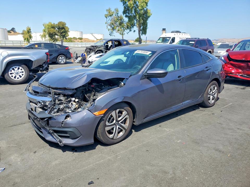 Auction sale of the 2017 Honda Civic, vin: 2HGFC2F59HH522148, lot number: 64793856