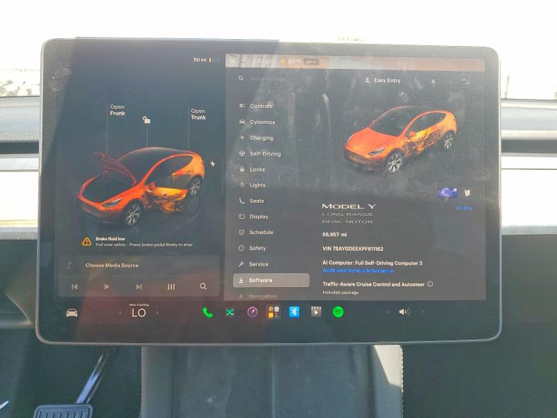 64311866 :رقم المزاد ، 7SAYGDEEXPF611162 vin ، 2023 Tesla Model Y مزاد بيع
