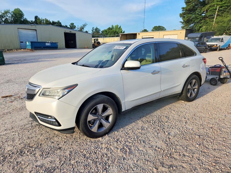 2014 Acura Mdx მანქანა იყიდება აუქციონზე, vin: 5FRYD4H2XEB004780, აუქციონის ნომერი: 65266016