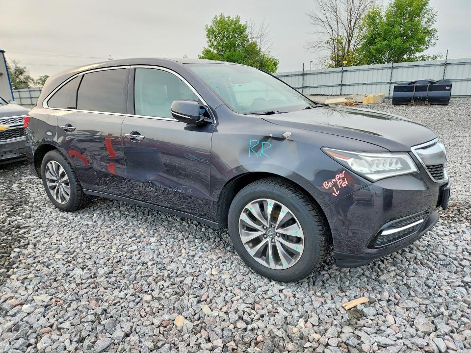 Продаж на аукціоні авто 2014 Acura Mdx, vin: 5FRYD4H47EB009260, номер лоту: 64246346