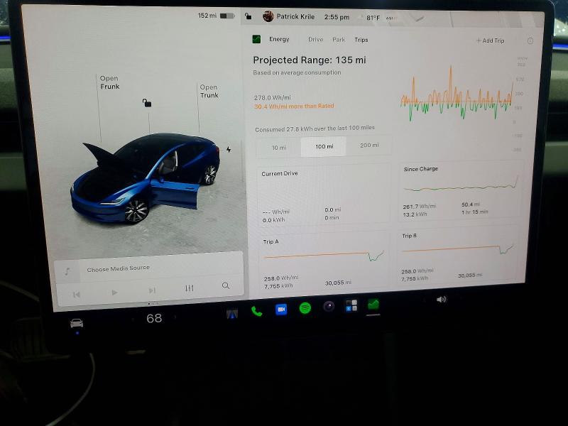 Aukcja sprzedaży 2024 Tesla Model 3, vin: 5YJ3E1EB8RF731207, numer aukcji: 63909346