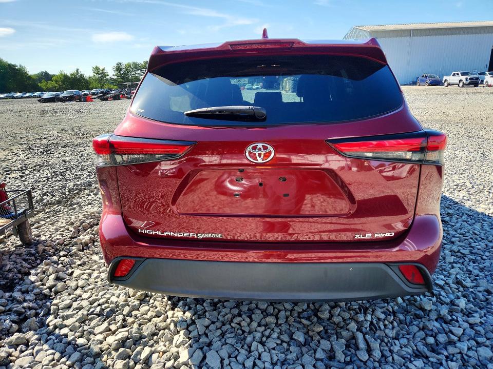 Aukcja sprzedaży 2021 Toyota Highlander, vin: 5TDGZRBH6MS534439, numer aukcji: 63922106