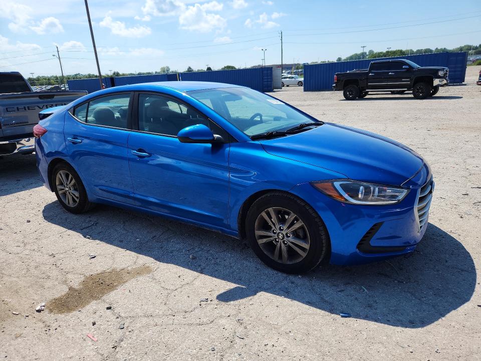 67107496 :رقم المزاد ، 5NPD84LF9JH391641 vin ، 2018 Hyundai Elantra مزاد بيع