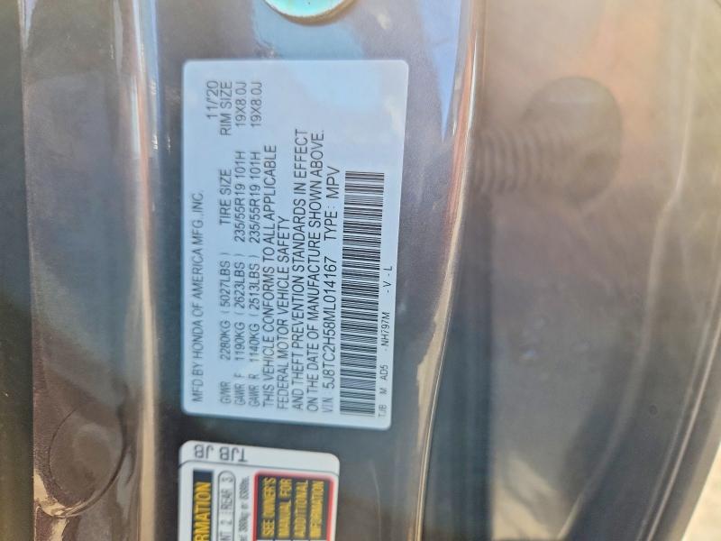 Aukcja sprzedaży 2021 Acura Rdx, vin: 5J8TC2H58ML014167, numer aukcji: 65698646