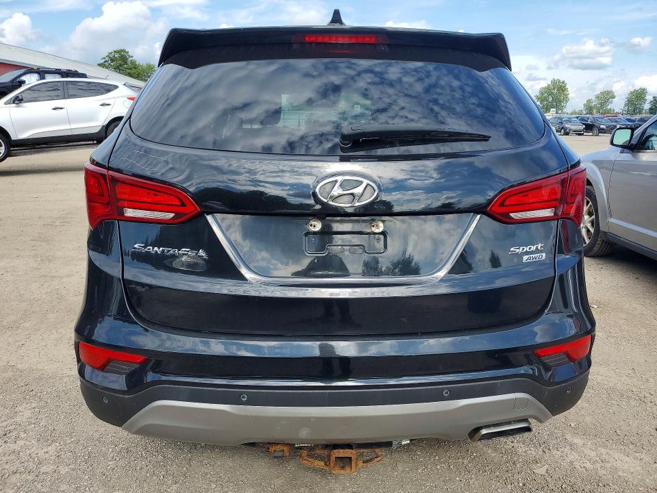2017 Hyundai Santa Fe Sport მანქანა იყიდება აუქციონზე, vin: 5XYZUDLB3HG416100, აუქციონის ნომერი: 65909566