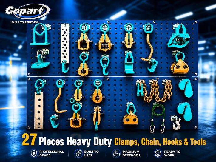2027 Others 27 Pieces Clamps And Tools მანქანა იყიდება აუქციონზე, vin: 38912768, აუქციონის ნომერი: 66525676