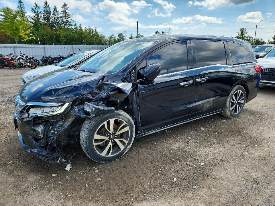 2019 Honda Odyssey მანქანა იყიდება აუქციონზე, vin: 5FNRL6H87KB503993, აუქციონის ნომერი: 61822226