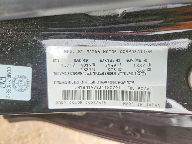 Продажа на аукционе авто 2018 Mazda 3, vin: JM1BN1V79J1180791, номер лота: 63715496