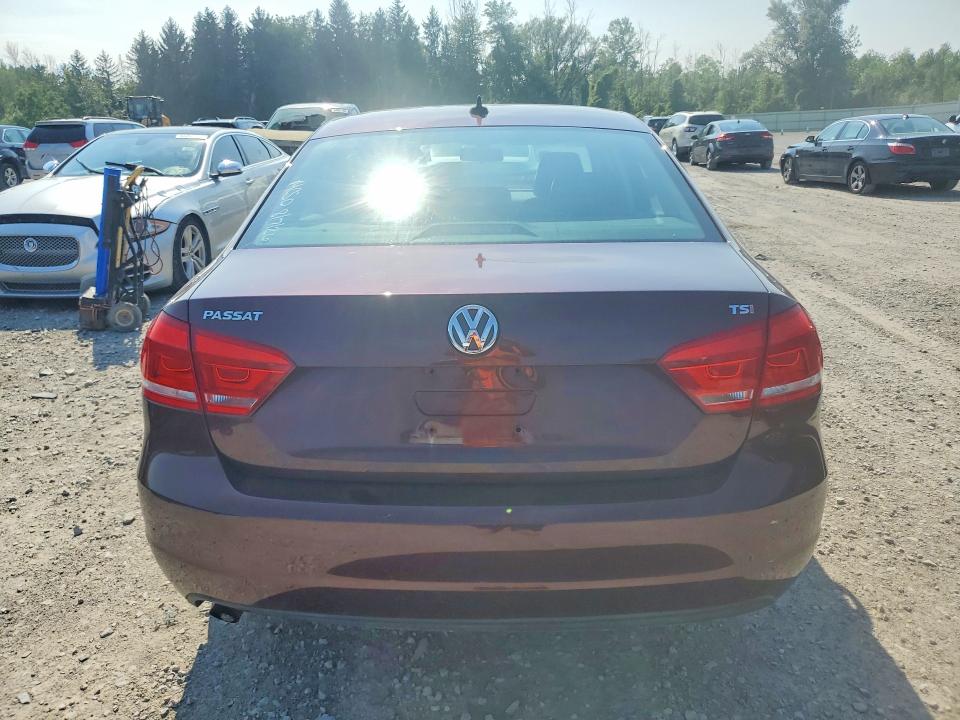 65100956 :رقم المزاد ، 1VWAT7A35EC081061 vin ، 2014 Volkswagen Passat مزاد بيع