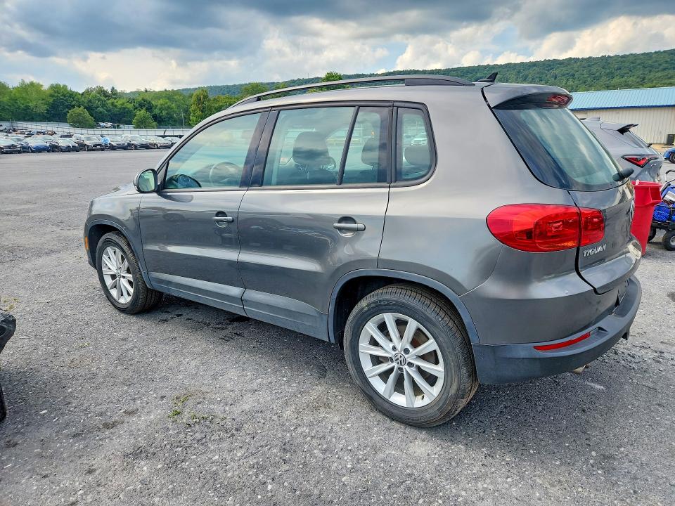 2018 Volkswagen Tiguan Limited მანქანა იყიდება აუქციონზე, vin: WVGBV7AX6JK005848, აუქციონის ნომერი: 66733716