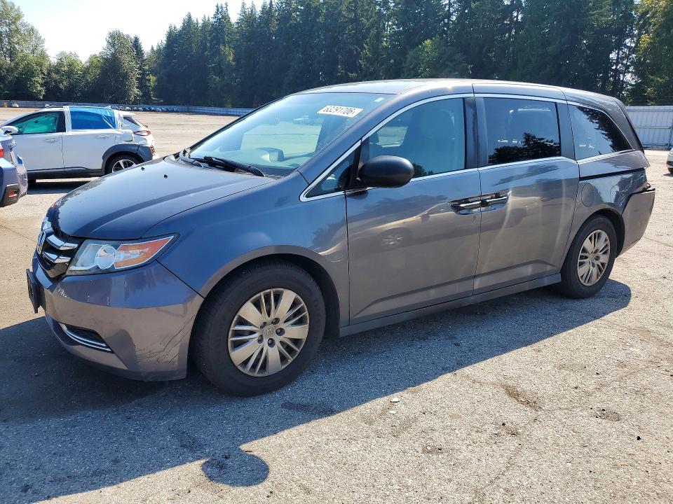 2014 Honda Odyssey მანქანა იყიდება აუქციონზე, vin: 5FNRL5H29EB112659, აუქციონის ნომერი: 63291706