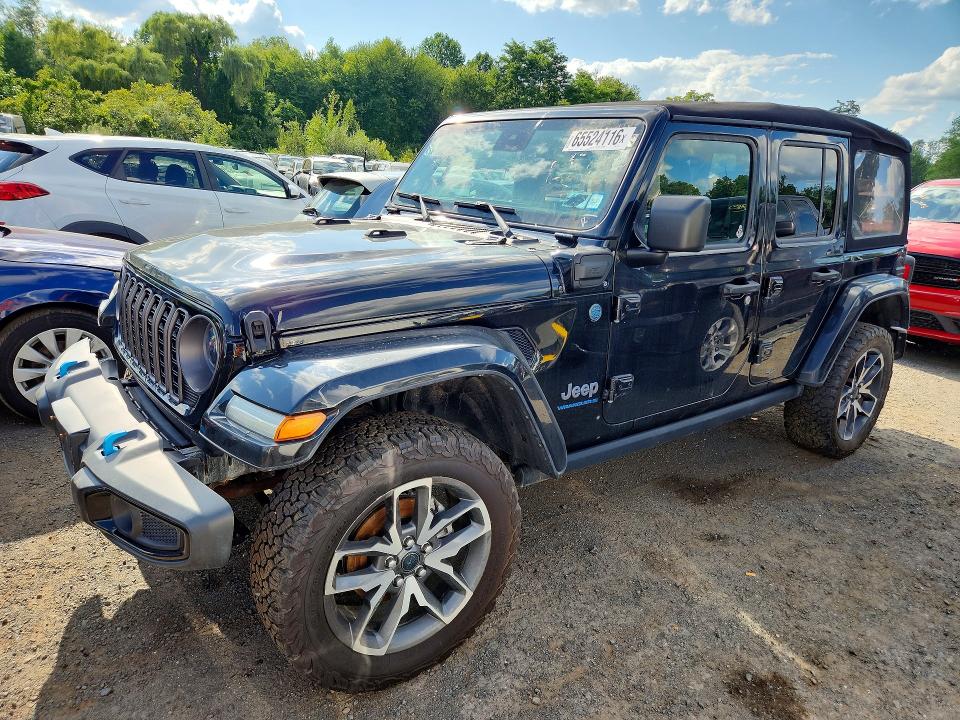 2024 Jeep Wrangler მანქანა იყიდება აუქციონზე, vin: 1C4RJXN64RW171208, აუქციონის ნომერი: 65524116