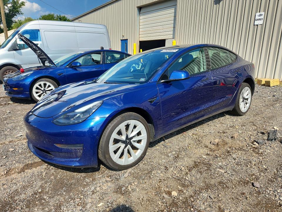 Продаж на аукціоні авто 2022 Tesla Model 3, vin: 5YJ3E1EA5NF370844, номер лоту: 66845366