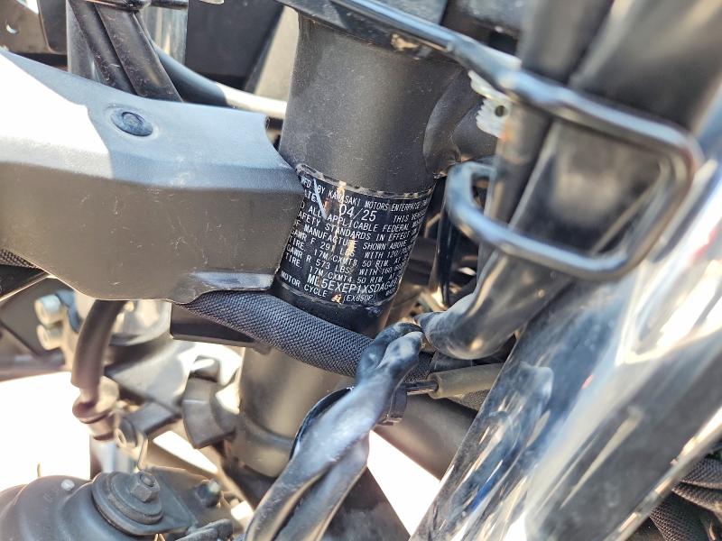 2025 Kawasaki Ex650 მანქანა იყიდება აუქციონზე, vin: ML5EXEP1XSDAG4970, აუქციონის ნომერი: 63761926