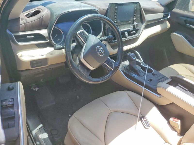 2022 Toyota Highlander მანქანა იყიდება აუქციონზე, vin: 5TDGZRAH6NS128065, აუქციონის ნომერი: 65355056