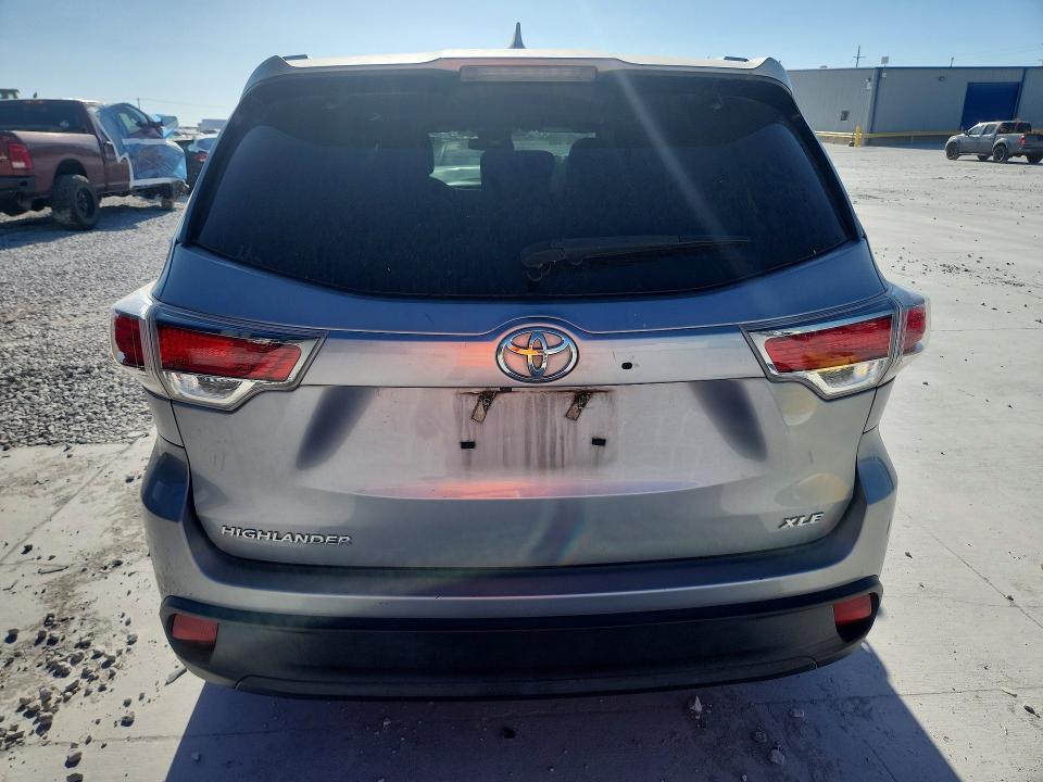 Aukcja sprzedaży 2016 Toyota Highlander, vin: 5TDKKRFH4GS164654, numer aukcji: 65203756