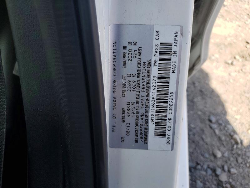 Auction sale of the 2014 Mazda 6, vin: JM1GJ1W63E1142079, lot number: 63749516