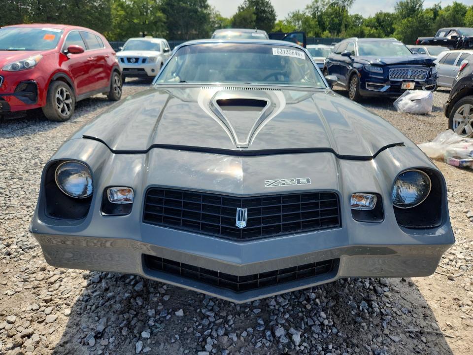 1979 Chevrolet Camaro მანქანა იყიდება აუქციონზე, vin: 1Q87L9L505407, აუქციონის ნომერი: 63135646