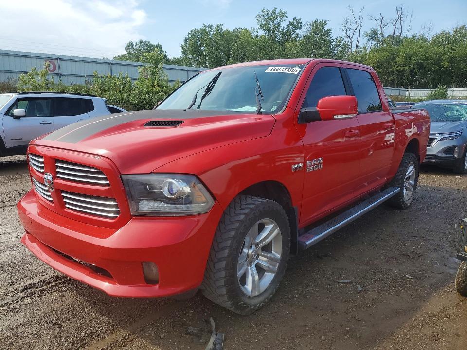 66972906 :رقم المزاد ، 1C6RR7MT0HS743565 vin ، 2017 Ram 1500 مزاد بيع