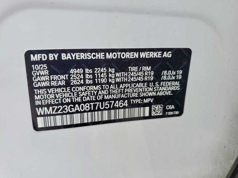 Продажа на аукционе авто 2026 Mini Countryman, vin: WMZ23GA08T7U57464, номер лота: 63783656
