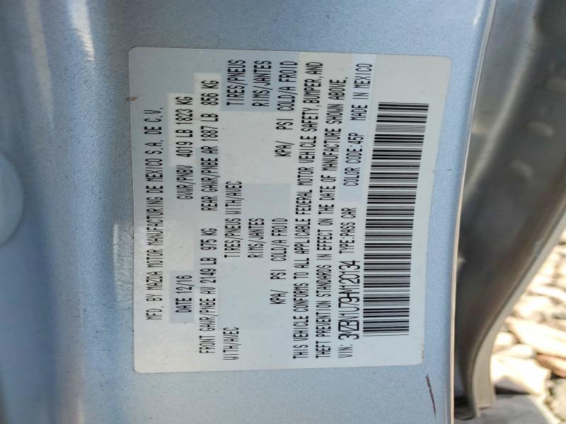 63192276 :رقم المزاد ، 3MZBN1U79HM120134 vin ، 2017 Mazda 3 مزاد بيع