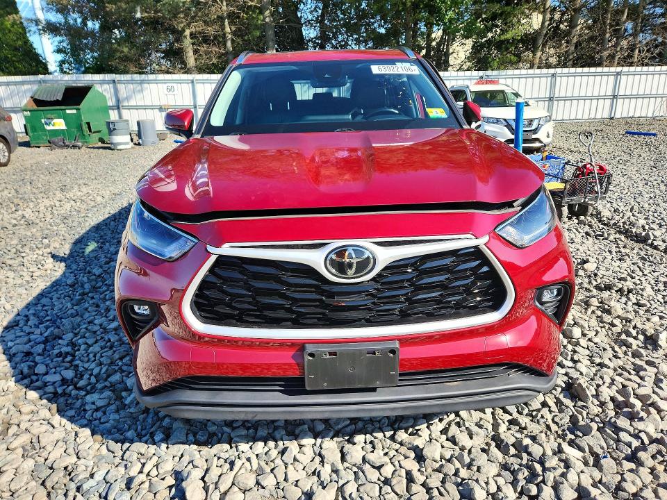Aukcja sprzedaży 2021 Toyota Highlander, vin: 5TDGZRBH6MS534439, numer aukcji: 63922106