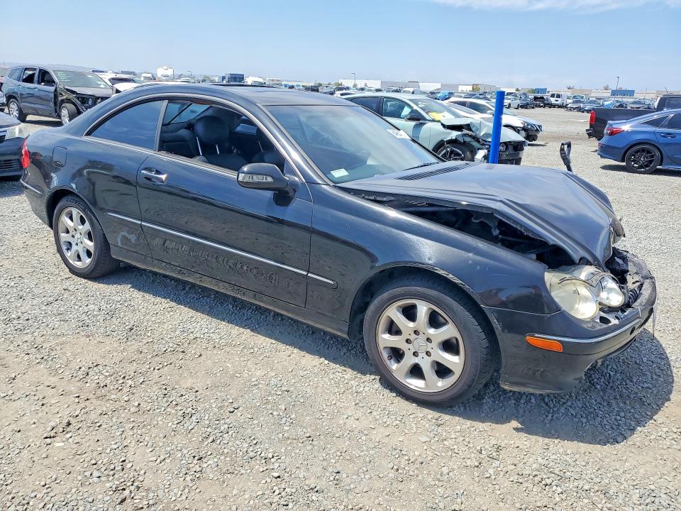 64964066 :رقم المزاد ، WDBTJ65J33F043553 vin ، 2003 Mercedes-benz Clk مزاد بيع
