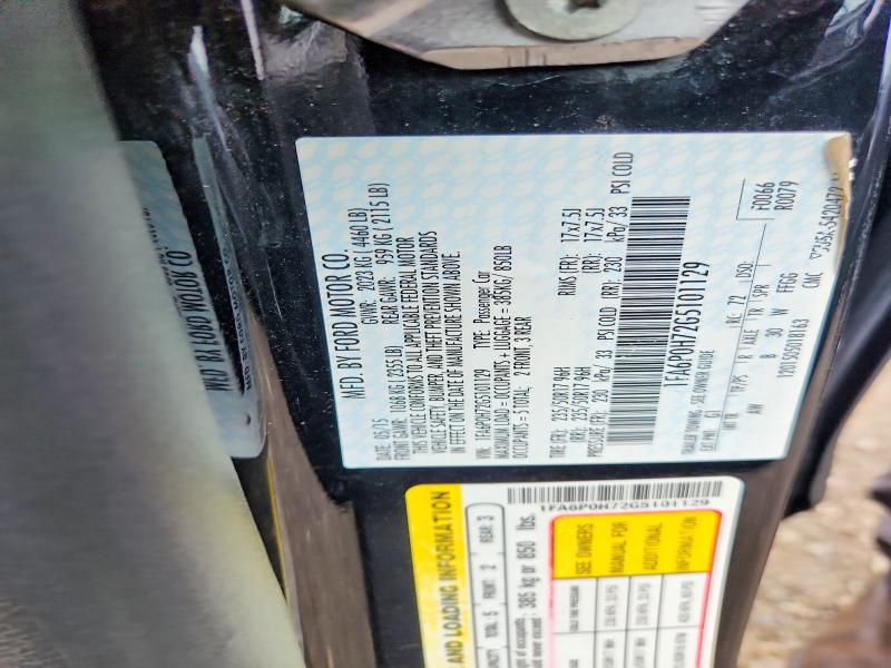 2016 Ford Fusion მანქანა იყიდება აუქციონზე, vin: 1FA6P0H72G5101129, აუქციონის ნომერი: 65442476