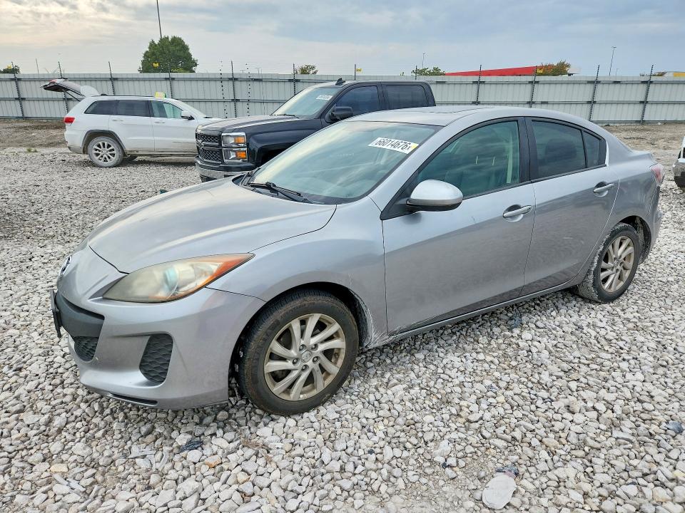 2012 Mazda 3 მანქანა იყიდება აუქციონზე, vin: JM1BL1W84C1679773, აუქციონის ნომერი: 66014676