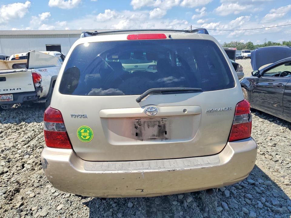 Продаж на аукціоні авто 2006 Toyota Highlander, vin: JTEGD21AX60133410, номер лоту: 64216156
