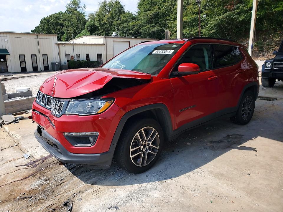 Продаж на аукціоні авто 2017 Jeep Compass, vin: 3C4NJCBBXHT653260, номер лоту: 66653546