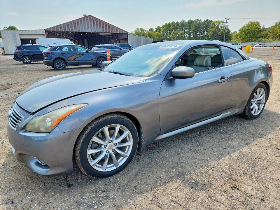 2011 Infiniti G37 Convertible მანქანა იყიდება აუქციონზე, vin: JN1CV6FE0BM951012, აუქციონის ნომერი: 65681916