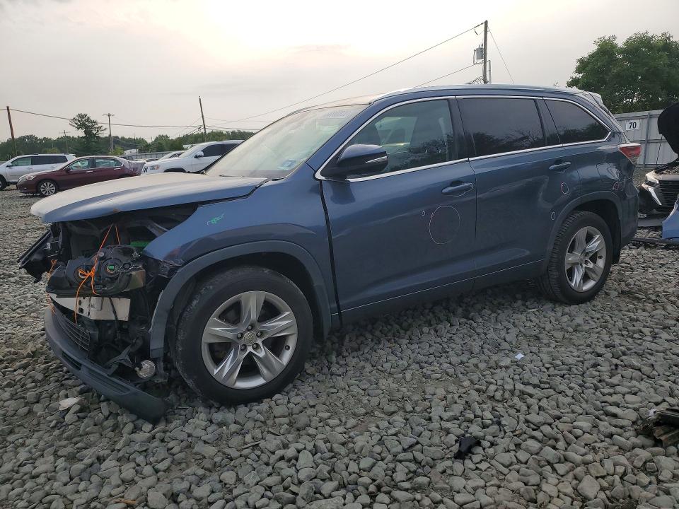 2015 Toyota Highlander მანქანა იყიდება აუქციონზე, vin: 5TDDKRFH4FS185706, აუქციონის ნომერი: 64112326
