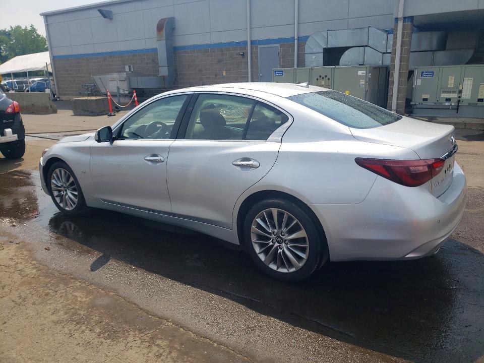 2019 Infiniti Q50 მანქანა იყიდება აუქციონზე, vin: JN1EV7AR3KM593154, აუქციონის ნომერი: 64014486