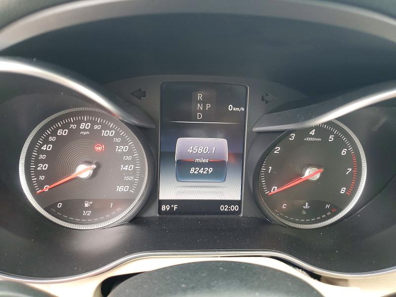 2018 Mercedes-benz C მანქანა იყიდება აუქციონზე, vin: WDDWF4KB9JR323495, აუქციონის ნომერი: 63810766