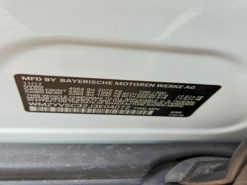 Продаж на аукціоні авто 2018 Mini Cooper, vin: WMZYV5C32J3E04072, номер лоту: 65460966