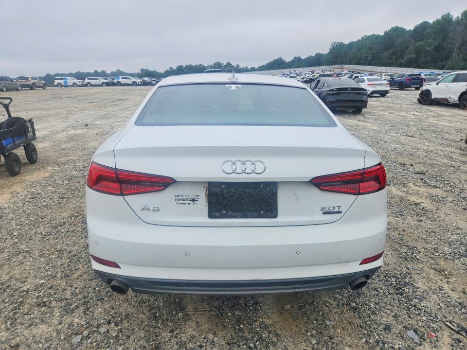 63043906 :رقم المزاد ، WAUTNAF54JA011230 vin ، 2018 Audi A5 مزاد بيع