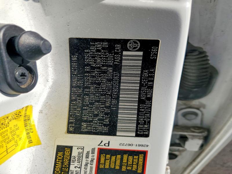 Продаж на аукціоні авто 2012 Toyota Camry, vin: 4T1BF1FK9CU503637, номер лоту: 64336566