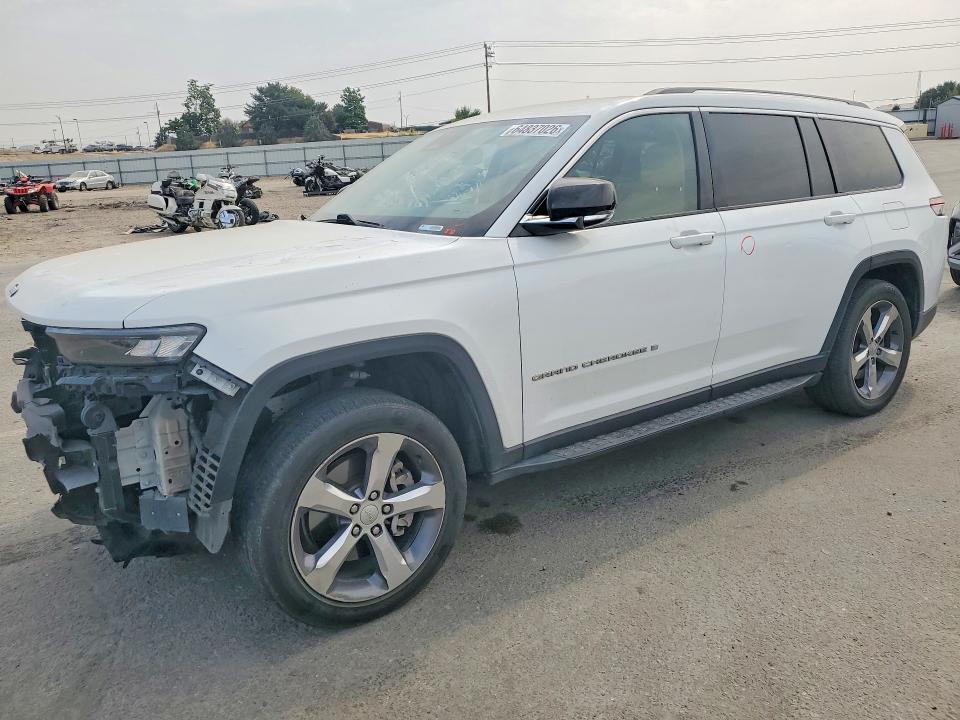 2021 Jeep Grand Cherokee მანქანა იყიდება აუქციონზე, vin: 1C4RJKBG2M8189672, აუქციონის ნომერი: 64837026