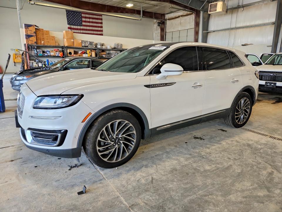 2019 Lincoln Nautilus მანქანა იყიდება აუქციონზე, vin: 2LMPJ8L96KBL45796, აუქციონის ნომერი: 65569586
