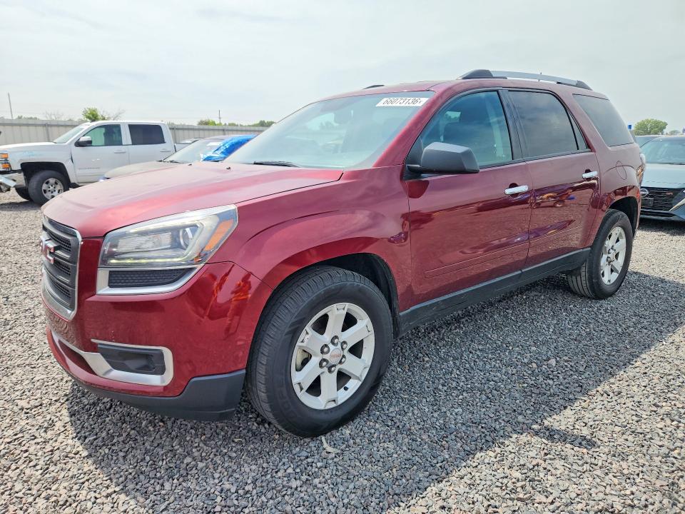 2016 Gmc Acadia მანქანა იყიდება აუქციონზე, vin: 1GKKRPKD7GJ340455, აუქციონის ნომერი: 66073136
