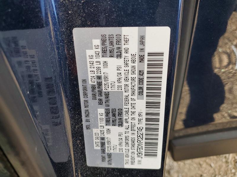 65919436 :رقم المزاد ، JM3KFBCMXP0252745 vin ، 2023 Mazda Cx-5 مزاد بيع
