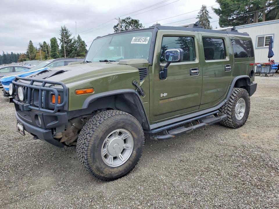 Продажа на аукционе авто 2004 Hummer H2, vin: 5GRGN23U64H105593, номер лота: 66585136